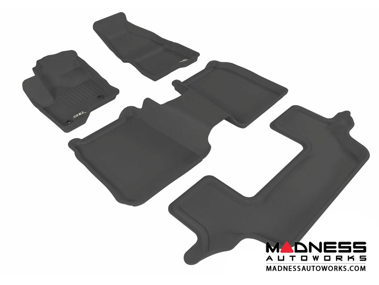 Ford Flex Floor Mats (Set of 4) - Black by 3D MAXpider